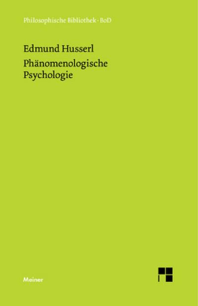 Phänomenologische Psychologie