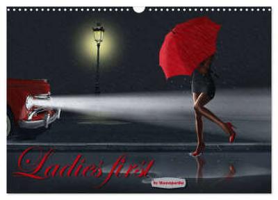 Ladies first by Mausopardia (Wandkalender 2026 DIN A3 quer), CALVENDO Monatskalender