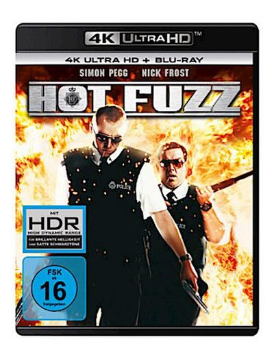 Hot Fuzz (UHD+BR) 4K Min: 121/DD5.1/WS  2Disc