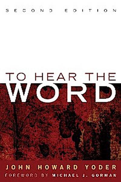 To Hear the Word - Second Edition