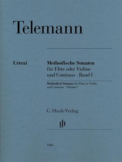 Methodische Sonaten für Flöte oder Violine und Bc Bd. I