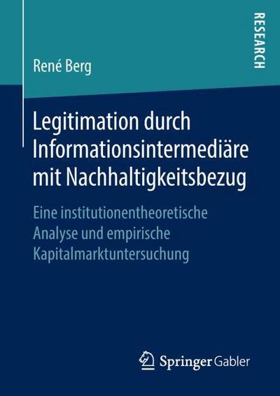 Legitimation durch Informationsintermediäre mit Nachhaltigkeitsbezug