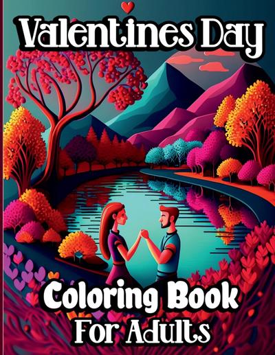 Valentine’s Day Coloring Book for Adults
