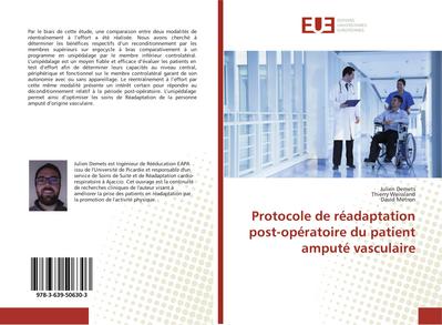 Protocole de réadaptation post-opératoire du patient amputé vasculaire