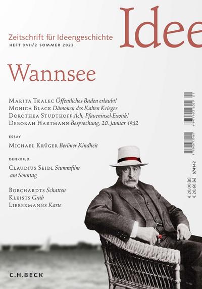 Zeitschrift für Ideengeschichte Heft XVII/2 Sommer 2023