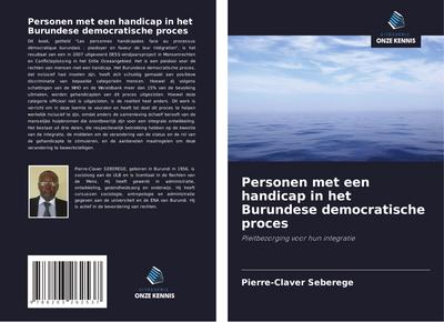 Personen met een handicap in het Burundese democratische proces