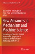 New Advances in Mechanism and Machine Science