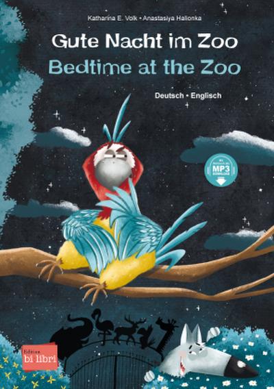 Gute Nacht im Zoo (Deutsch-Englisch)