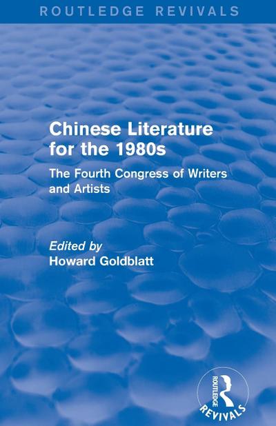 Chinese Literature for the 1980s