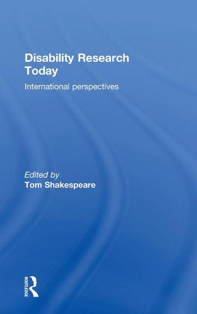 Disability Research Today