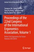 Proceedings of the 22nd Congress of the International Ergonomics Association, Volume 1