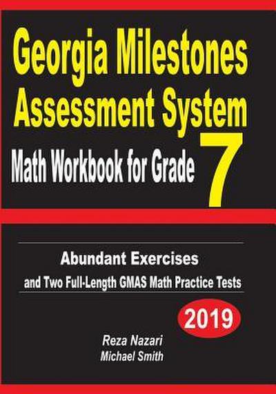 Georgia Milestones Assessment System Math Workbook for Grade 7