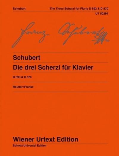 Die drei Scherzi für Klavier