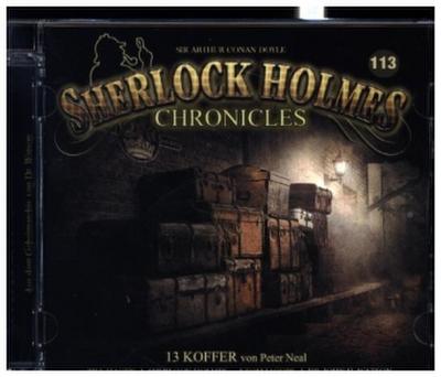 Sherlock Holmes Chronicles - 13 Koffer, 1 Audio-CD
