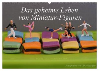 Das geheime Leben von Miniatur-Figuren (Wandkalender 2026 DIN A2 quer), CALVENDO Monatskalender