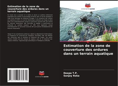 Estimation de la zone de couverture des ordures dans un terrain aquatique