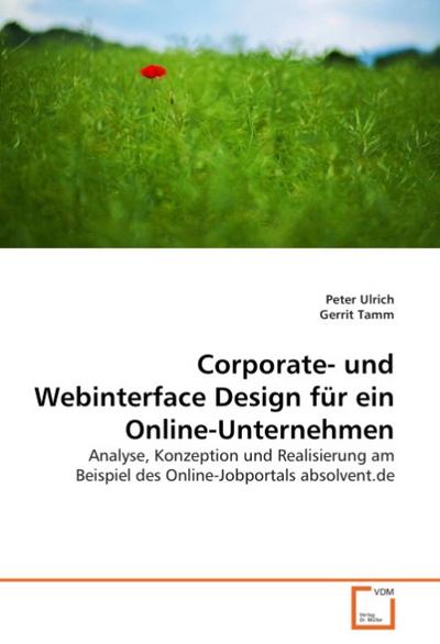 Corporate- und Webinterface Design für ein Online-Unternehmen