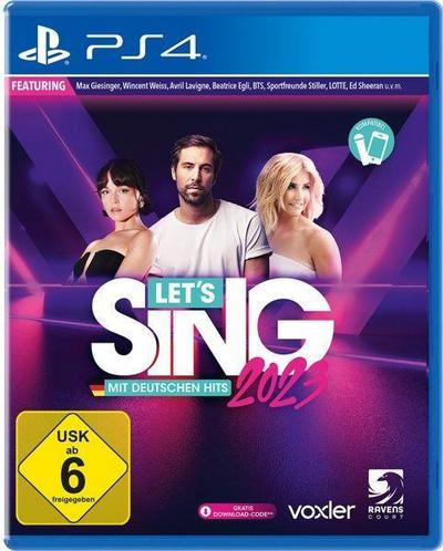 Let’s Sing 2023 German Version (PlayStation PS4)