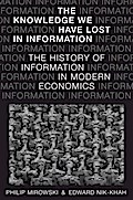 The Knowledge We Have Lost in Information