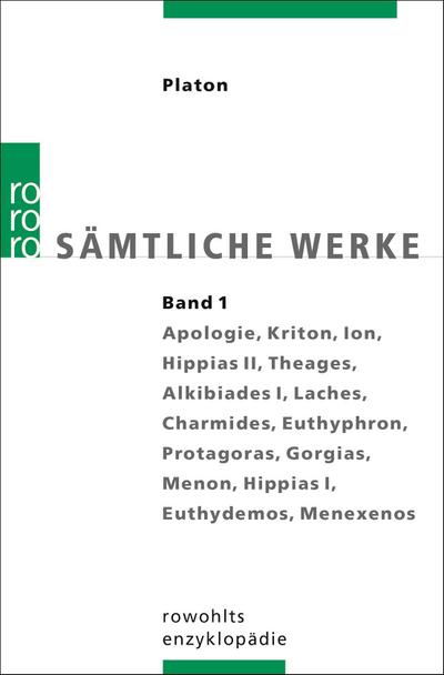 Sämtliche Werke 01