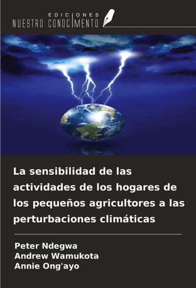 La sensibilidad de las actividades de los hogares de los pequeños agricultores a las perturbaciones climáticas