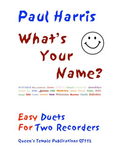 What’s Your Name? (Recorders)