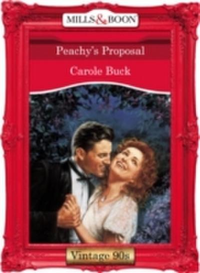 Peachy’s Proposal