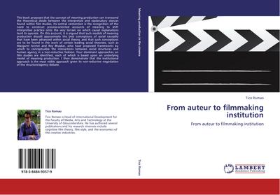 From auteur to filmmaking institution