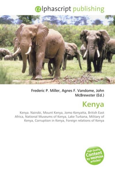 Kenya - Frederic P. Miller