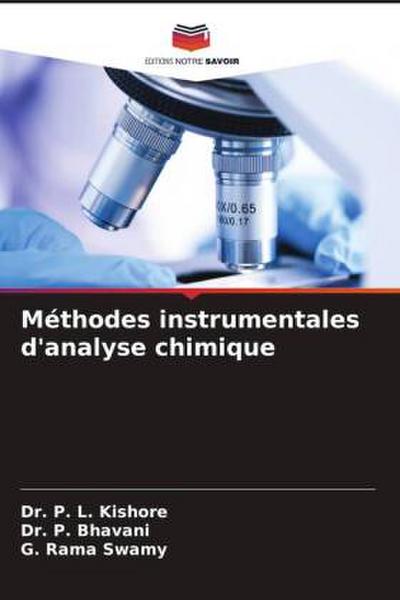 Méthodes instrumentales d’analyse chimique