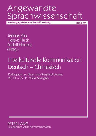 Interkulturelle Kommunikation Deutsch - Chinesisch