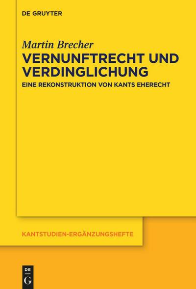 Vernunftrecht und Verdinglichung