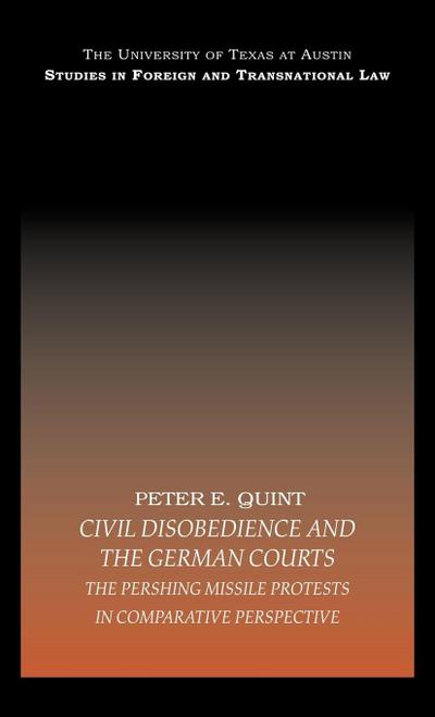 Civil Disobedience and the German Courts