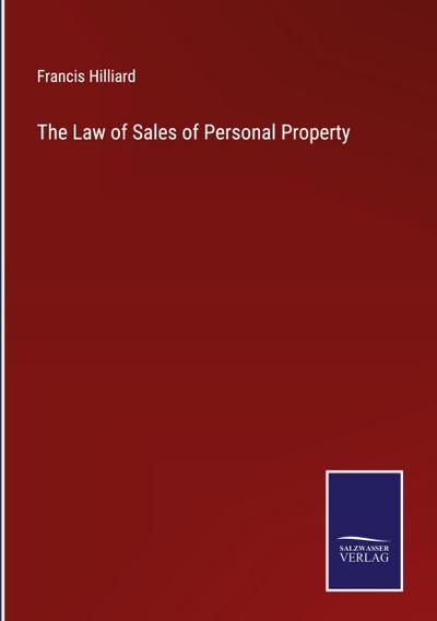 The Law of Sales of Personal Property