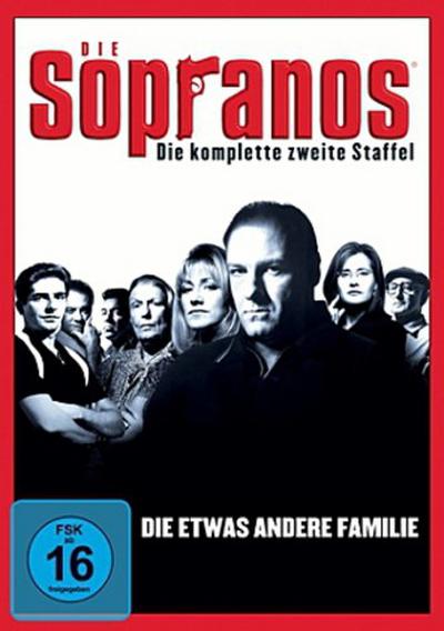 Die Sopranos. Staffel.2, 4 DVDs
