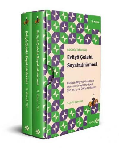 Günümüz Türkcesiyle Evliya Celebi Seyahatnamesi 5. Kitap 2 Cilt Kutulu
