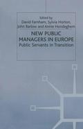 New Public Managers in Europe