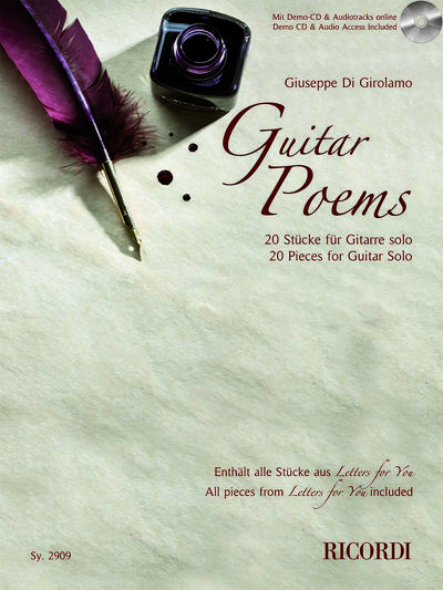 Guitar Poems (+CD +Audio online)für Gitarre