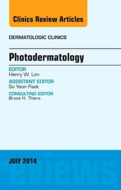 Photodermatology, an Issue of Dermatologic Clinics