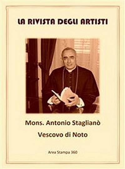 La Rivista degli Artisti - Mons. Antonio staglianò - Vescovo di Noto