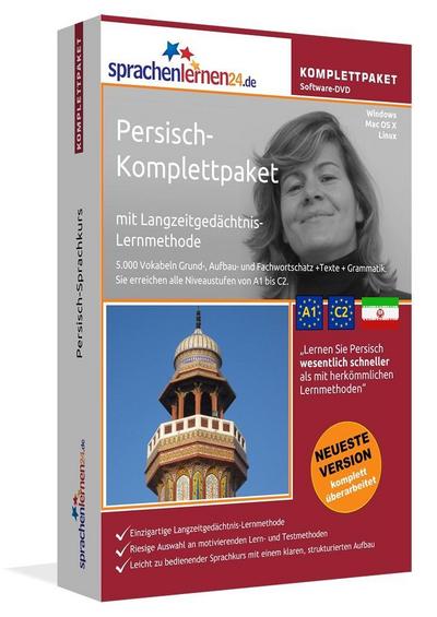 Persisch Sprachkurs: Fließend Persisch lernen. Lernsoftware-Komplettpaket