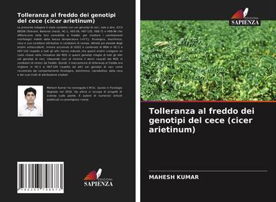 Tolleranza al freddo dei genotipi del cece (cicer arietinum)