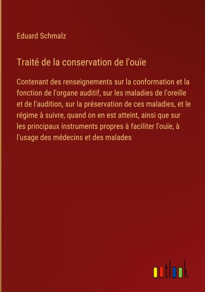 Traité de la conservation de l’ouïe
