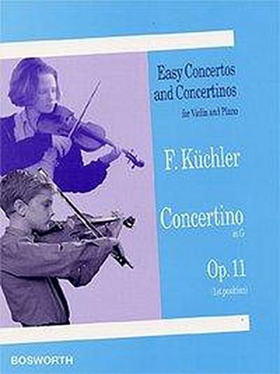 Küchler - Concertino in G-Dur, Op. 11 für Violine & Klavier