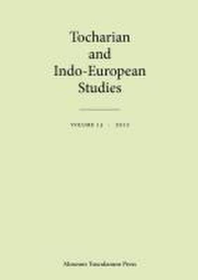 Tocharian and Indo-European Studies, Vol. 13