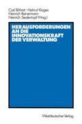 Herausforderungen an die Innovationskraft der Verw