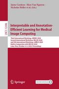Interpretable and Annotation-Efficient Learning fo