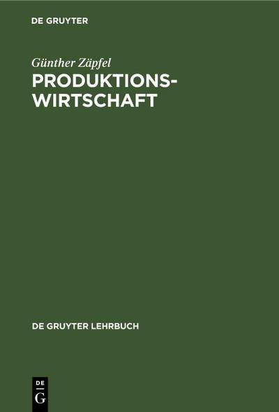 Produktionswirtschaft