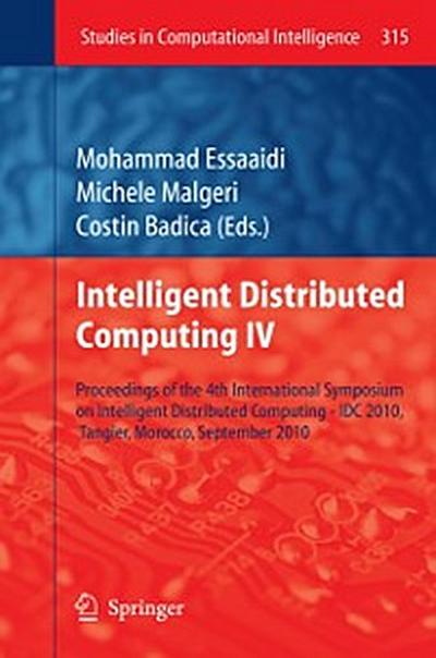 Intelligent Distributed Computing IV