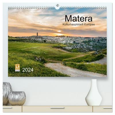 Matera (hochwertiger Premium Wandkalender 2024 DIN A2 quer), Kunstdruck in Hochglanz